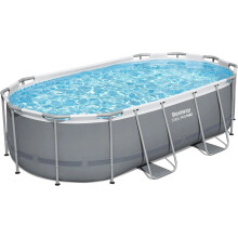 Above Ground Pool Bestway Steel Pro MAX Oval Garden Pool Set 4.27 x 2.50 x 1.00m