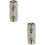 2Pcs Silver Audio Wire Extension Connector Kit for Car Stereo Systems 5