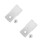 2Sets White Rv Water Inlet with Cap Durable ABS Material for Motorhome 5