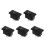 5Pcs Car Window Lift Switch Control Button Installation Black 4
