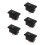 5Pcs Car Window Lift Switch Control Button Installation Black 6