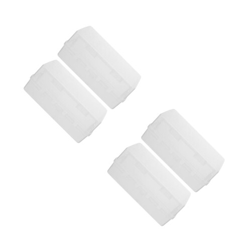4Pcs Outdoor Waterproof Electrical Box White PP Power Strip Protector 1