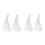 200Pcs White Mesh Produce Bags Reusable Kitchen Vegetable Nets 3
