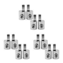 6Pairs Plug-in Aluminum Car Audio Wire Reducer Kit for Car Amplifiers