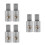 6Pcs Car Audio Input Reducer Amplifier Power Connector Durable Design 3