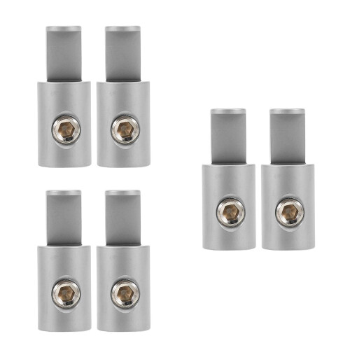 6Pcs Car Audio Input Reducer Amplifier Power Connector Durable Design 2