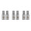 6Pcs Car Audio Input Reducer Amplifier Power Connector Durable Design 5