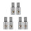 6Pcs Car Audio Input Reducer Amplifier Power Connector Durable Design 7