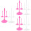 18Pcs Assorted Color Plastic Doll Stands Support Rack for Dolls 5