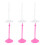 18Pcs Assorted Color Plastic Doll Stands Support Rack for Dolls 10