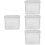 4Pcs Plastic Bread Container Airtight Bread Box for Home and Bakery 5
