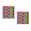 80Pcs PVC Plastic Poker Chips Score Chips for Card Games and Learning 5
