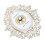 Champagne Press Button Retro Decor 5