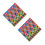 80Pcs PVC Plastic Poker Chips Score Chips for Card Games and Learning 6