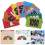 80Pcs PVC Plastic Poker Chips Score Chips for Card Games and Learning 8