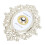 Champagne Press Button Retro Decor 14