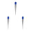 3Pcs Stainless Steel Marine Rope Splicing Tool with Plastic Handle 2