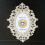 Champagne Press Button Retro Decor 21