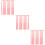 30Pcs Red Plastic Lantern Poles Sturdy Handles for DIY Lantern Making 8