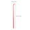 30Pcs Red Plastic Lantern Poles Sturdy Handles for DIY Lantern Making 9