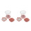 2Pcs Stainless Steel Fruit Cup for Strawberries Bananas 1