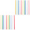 100Pcs Portable Plastic Slide Binder Clips for Document Filing 2