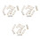 30Pcs Silver Copper Cable Pin Connector Kit for Car Audio Wiring 4