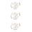 30Pcs Silver Copper Cable Pin Connector Kit for Car Audio Wiring 5