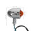 4Pcs Lightweight Metal Motorcycle Indicator Lights Retro Style Silver 9