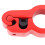 Red Lock for Motorcycle Handlebars, Alloy 12