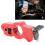 Red Lock for Motorcycle Handlebars, Alloy 20