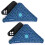 Reusable Triangle Car Dehumidifier Bags x2 Blue 1