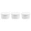 3Pcs Hand Ice Crusher Compatible ABS Ice Cube Mold Reusable White Tray 3