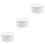 3Pcs Hand Ice Crusher Compatible ABS Ice Cube Mold Reusable White Tray 4