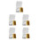 5Sets White Cake Pop Sticks for Party Favors and Candy Making 5