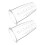 4Pcs Transparent Mixing Cups with Scale for Blender Replacement Use 11