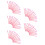 250Pcs Pink Sewing Machine Cleaning Brush Set Soft Silicone Bristles 2