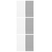 120Pcs Universal Guitar Side Dot Markers ABS Dual Color Learning Tool
