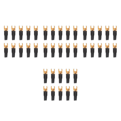 40Pcs Car Amplifier Wiring Spade Connectors Precise Ut Terminal Design 1