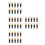 40Pcs Car Amplifier Wiring Spade Connectors Precise Ut Terminal Design 3