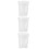 6Rolls White Mesh Flower Wrap with Wave Mesh Structure for Wedding DIY 4