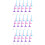 60Pcs Durable ABS Doll Support Racks Tabletop Figure Display Holders 7