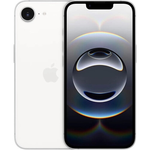 Apple New iPhone 16e White 128GB Single Sim Phone