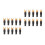 20Pcs Car Audio Terminal Kits Assorted Color Easy Use Spade Connectors 2