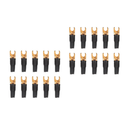 20Pcs Car Audio Terminal Kits Assorted Color Easy Use Spade Connectors 1