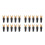 20Pcs Car Audio Terminal Kits Assorted Color Easy Use Spade Connectors 5