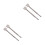 4Pcs Silver Electric Drill Hexagon Handle for Hammer Wall Use 2