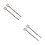 4Pcs Silver Electric Drill Hexagon Handle for Hammer Wall Use 3