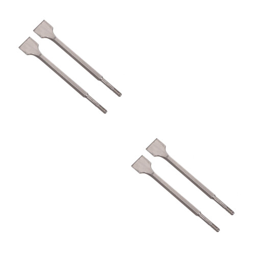 4Pcs Silver Electric Drill Hexagon Handle for Hammer Wall Use 2