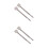 4Pcs Silver Electric Drill Hexagon Handle for Hammer Wall Use 5